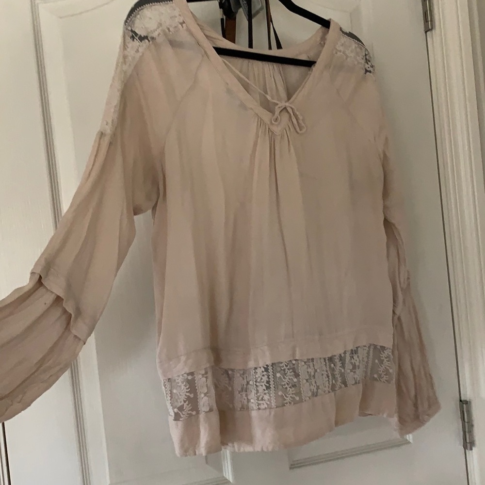Ro&De Blush Pink Long Sleeve